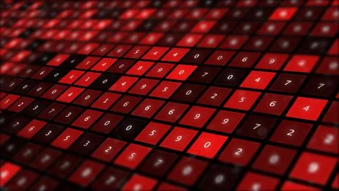 Big data analytics and business intelligence concept abstract backround. Stock Illustration