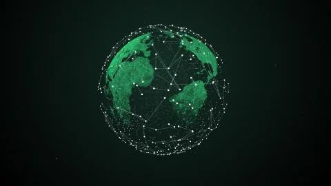 Big data analytics and business intelligence concept. Illustrazione stock