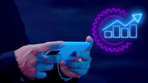 Big data analytics, BI business intelligence, investment and financial concept. Stock Footage 274139650