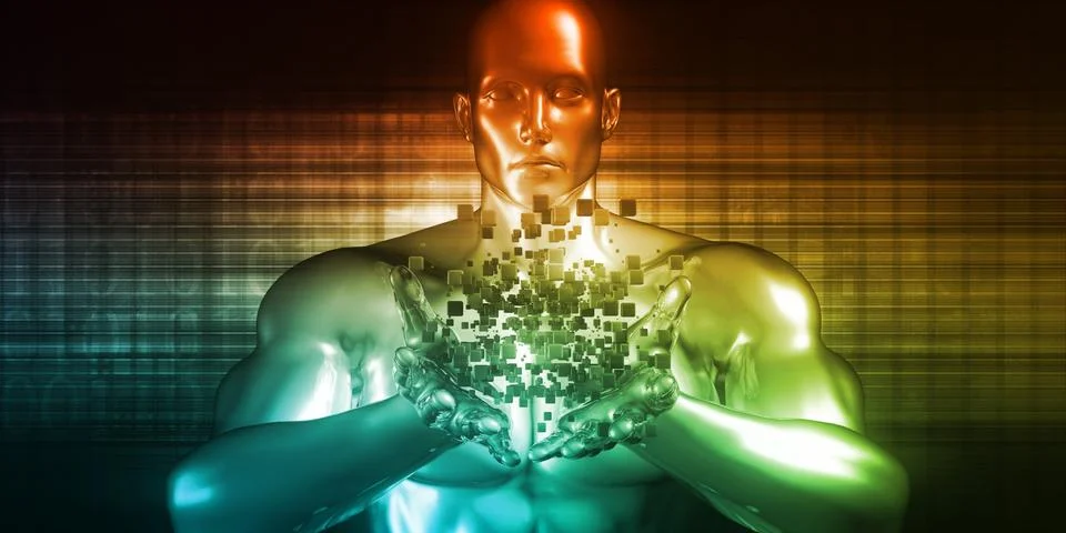 Big Data Analytics Stock Illustration