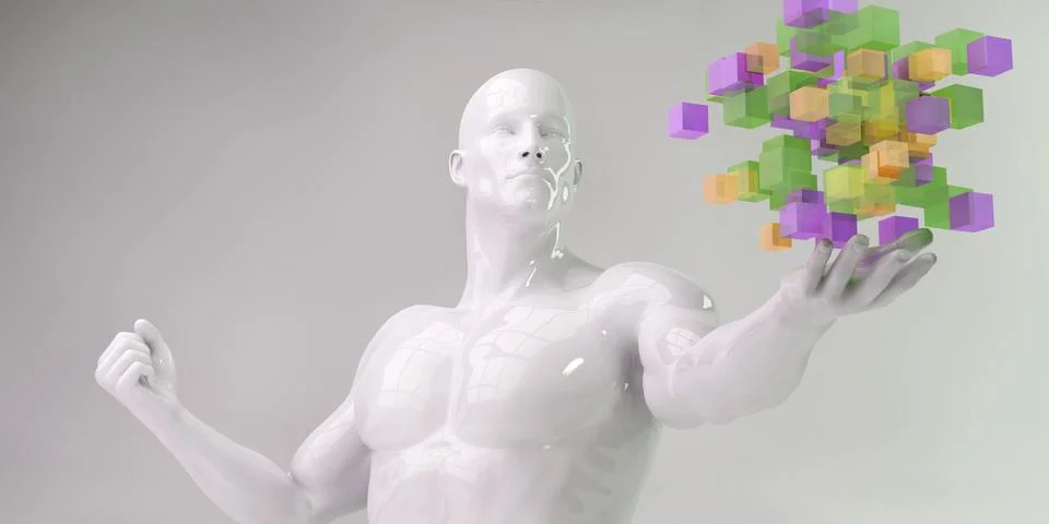 Big Data Analytics Stock Illustration