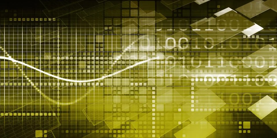 Big Data Analytics 스톡 일러스트