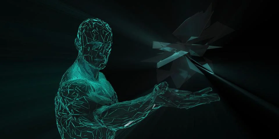 Big Data Analytics Stock Illustration