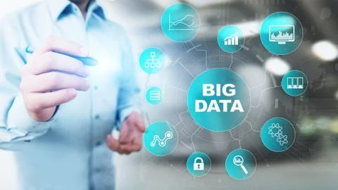 Big data analytics platform, business intelligence and modern technology concept 스톡 사진