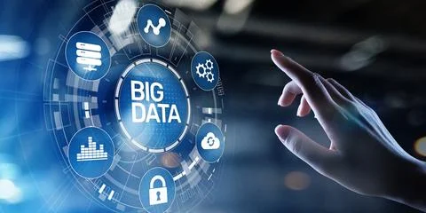Big data analytics platform, business intelligence and modern technology concept 스톡 사진