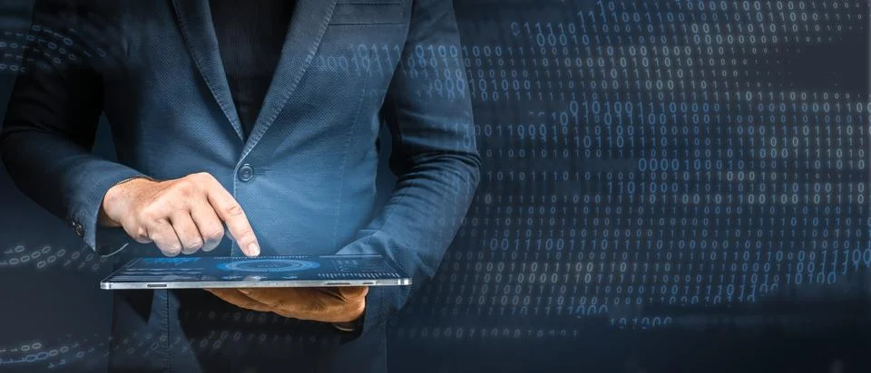 Big Data and Data Science. Digital transformation concept. System engineering Stockfoto's