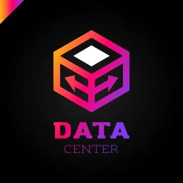 Big data and technology icon Illustrazione stock