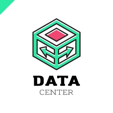 Big data and technology icon イラスト素材