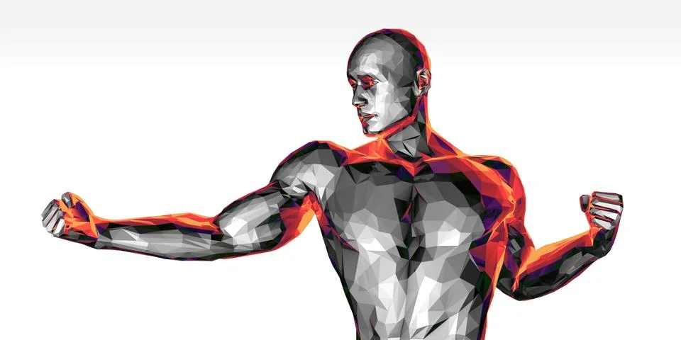 Big Data Artificial Intelligence Stock Illustration