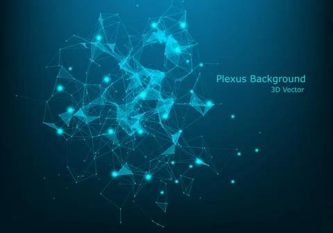 Big data background of color point construction, vector network big data back イラスト素材