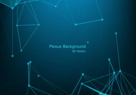 Big data background of color point construction, vector network big data back Stock Illustration