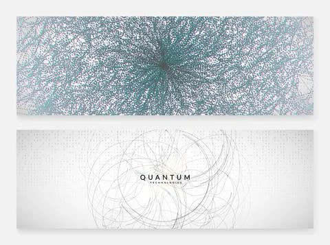 Big data background. Digital technology abstract Stock Illustration