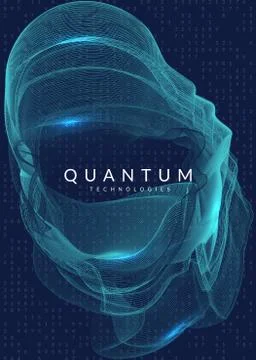 Big data background. Technology for visualization, artificial in Stock Illustration