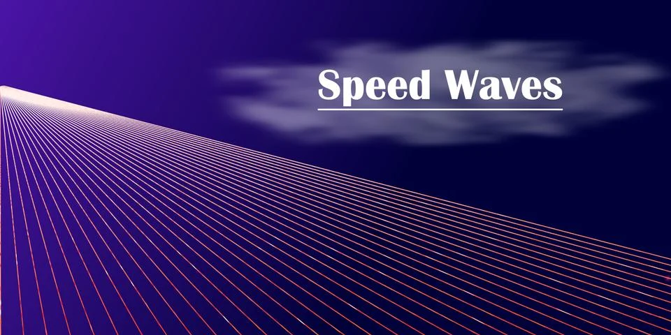 Big data background vector illustration. Information streams. Future technology Stockillustratie