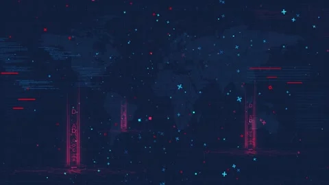 Big Data Blur-1 Stock Footage 169994480