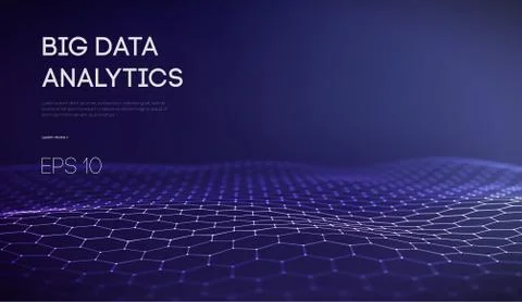 Big Data. Business inteligence technology background. Binary code algorithms Illustrazione stock