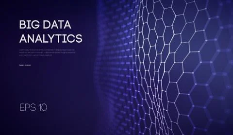 Big Data. Business inteligence technology background. Binary code algorithms 스톡 일러스트