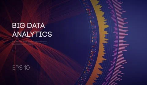 Big Data. Business inteligence technology background. Binary code algorithms 스톡 일러스트