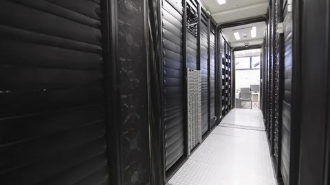 Big data center Video stock 116244246