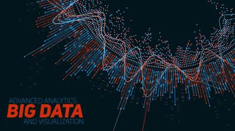 Big data circular visualization. Futuristic infographic. Information aestheti イラスト素材