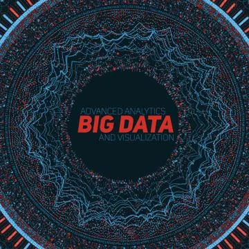 Big data circular visualization. Futuristic infographic. Information aestheti イラスト素材