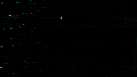 Big data cloud around digital earth data globe abstract 3D rendering network Stock Footage 109286971