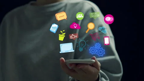 Big data, cloud computing, computer network and innovation technology. Stock Footage 275866641