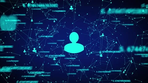 Big data cloud computing everything Internet connection Stock-Footage 129365876