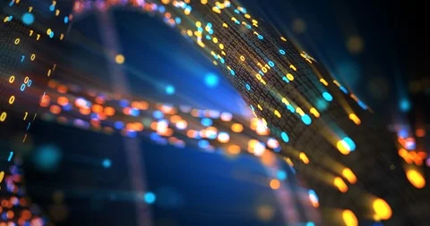 Big data cloud computing internet of things IOT AI network technology. Stock Footage 107437538