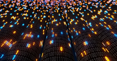 Big data cloud computing internet of things IOT AI network technology. Stock Footage 107499163