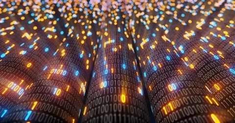 Big data cloud computing internet of things IOT AI network technology. Stock Footage 107499167