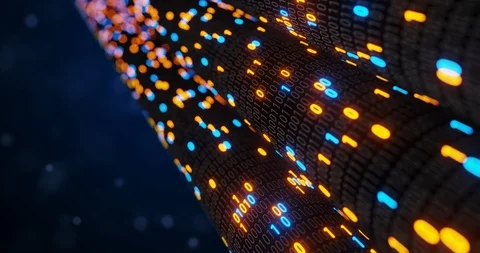 Big data cloud computing internet of things IOT AI network technology. Stock Footage 107499338