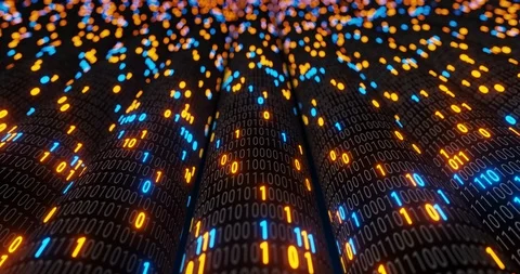 Big data cloud computing internet of things IOT AI network technology. Stock Footage 107499751