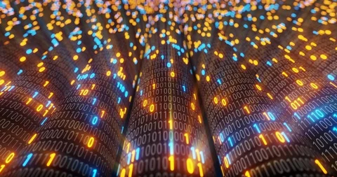 Big data cloud computing internet of things IOT AI network technology. Stock Footage 107499835
