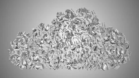 Big data cloud computing internet of things IoT online storage technology 스톡 일러스트