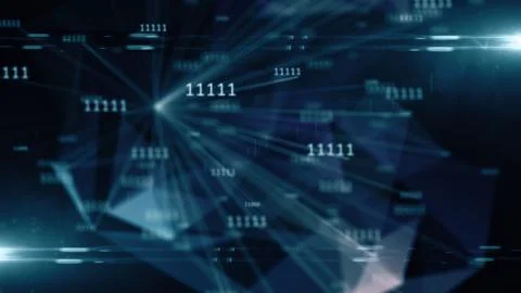 Big data cloud computing internet of things IOT AI network technology Stock Illustration