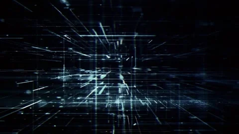 Big Data, Cloud Concept, Digital Data Processing, Cyber Security 動画素材 285555559