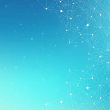 Big data complex. Graphic abstract background communication. Perspective Stock Illustration