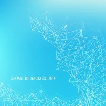 Big data complex. Graphic abstract background communication. Perspective Illustrazione stock