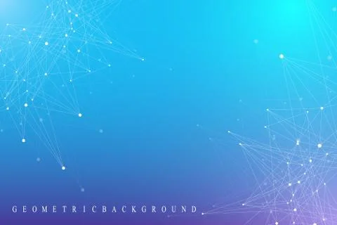 Big data complex. Graphic abstract background communication. Perspective Illustrazione stock