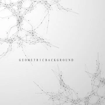 Big data complex. Graphic abstract background communication. Perspective イラスト素材