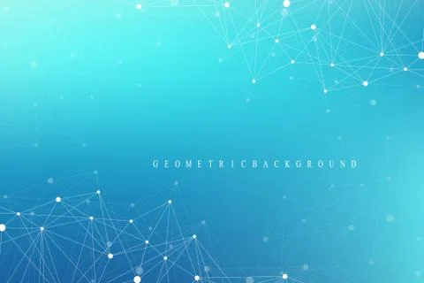 Big data complex. Graphic abstract background communication. Perspective Illustrazione stock