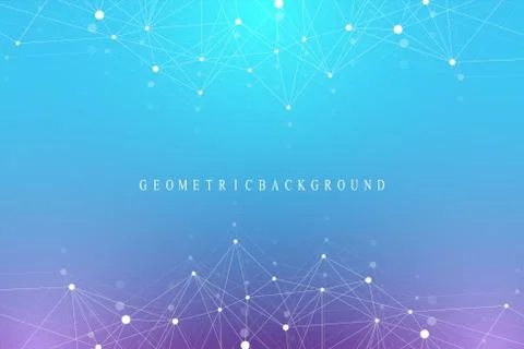 Big data complex. Graphic abstract background communication. Perspective Stock Illustration