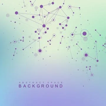 Big data complex. Graphic abstract background communication. Perspective Illustrazione stock