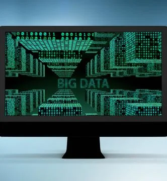 Big data concept with data mining analyst 스톡 사진