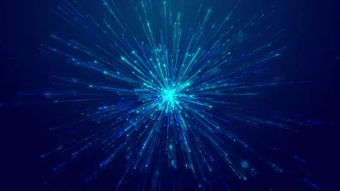 Big Data concept. Digital neural network. Innovation Introduction artificial Stock Footage 333784813
