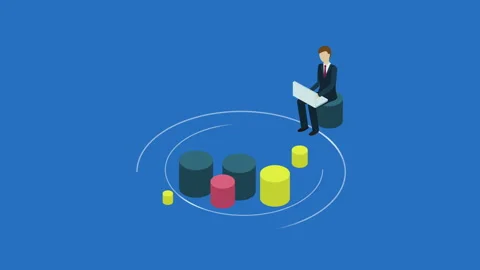 Big Data Concept Vídeo Stock 104703160