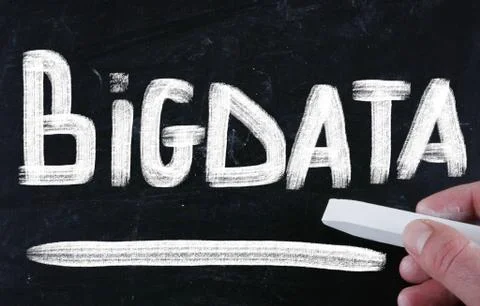 Big data concept Illustrazione stock