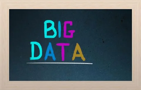 Big data concept Stock Illustration