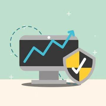 Big data concept Illustrazione stock